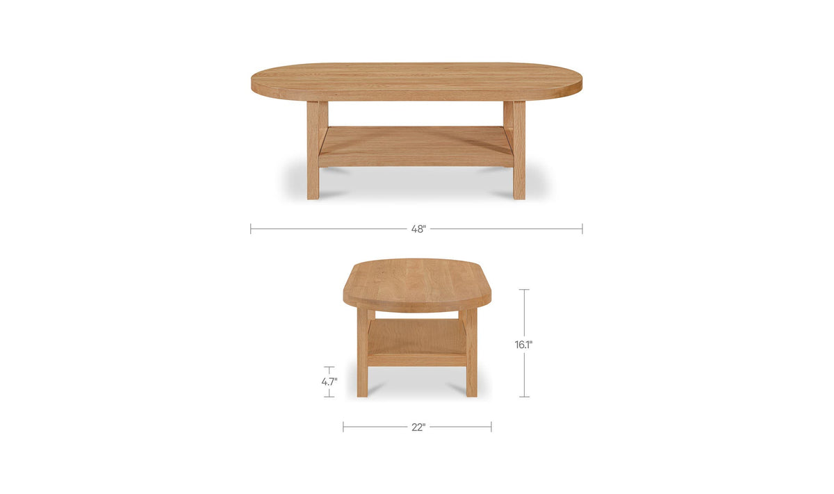 Eero Coffee Table Oak Natural — gallery view 8