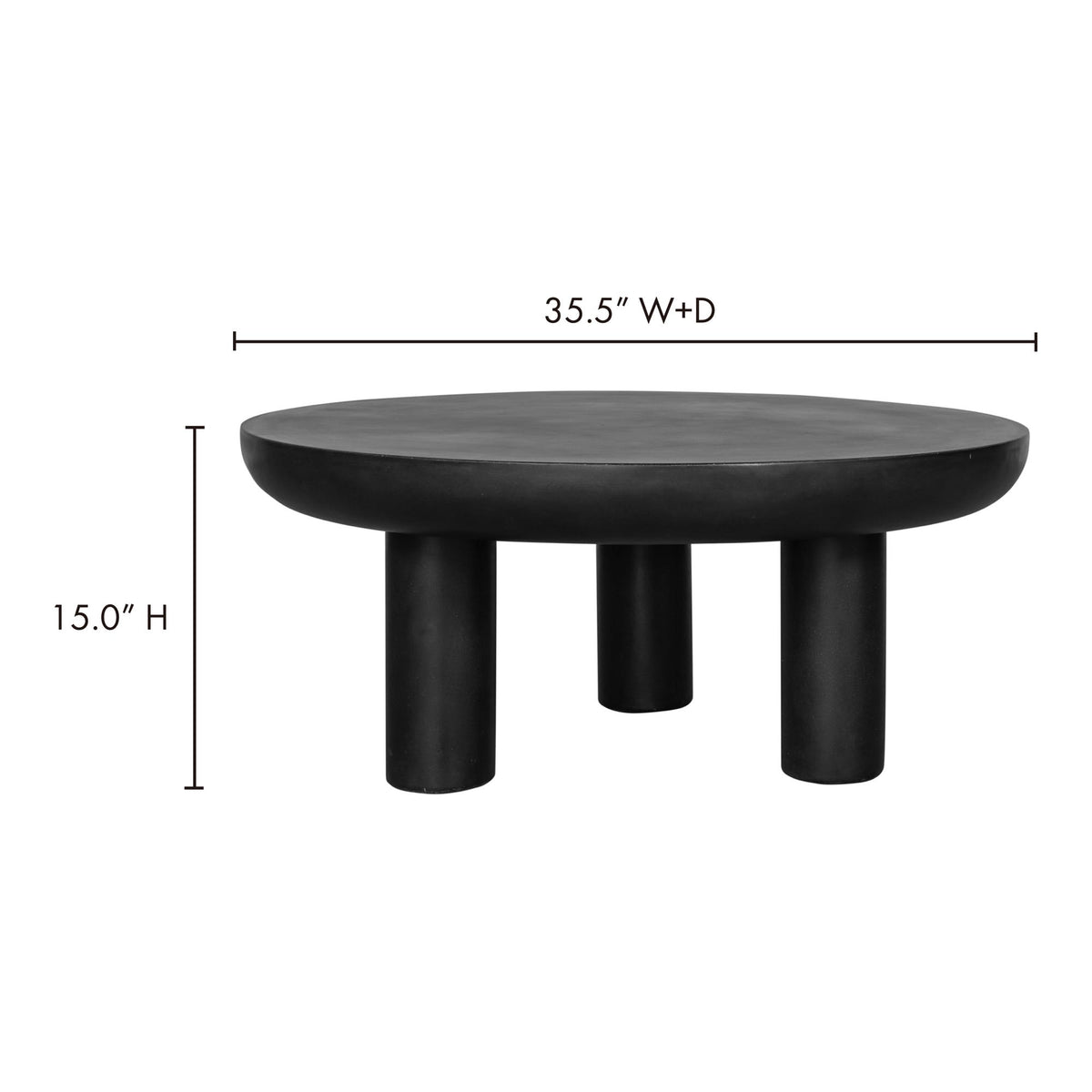 Rocca Coffee Table Black — gallery view 9