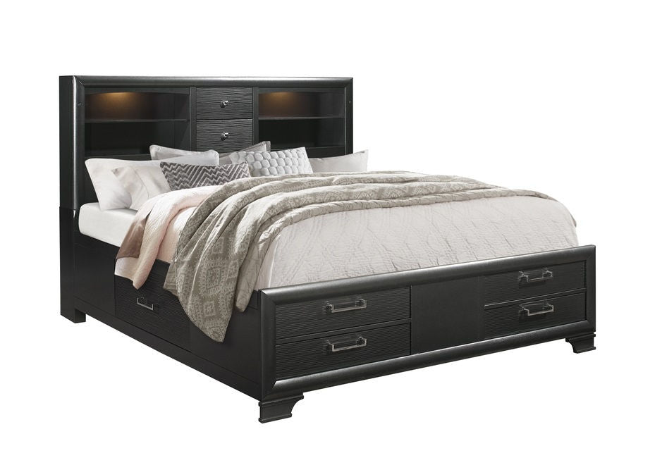 Ava Jordyn Grey Bedroom Set – gallery image 4