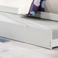Tall Mission-Style Bunk Bed – Single/Single, Single/Double or Double/Double - White Single/Single With Pull-Out Trundle