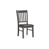 Black PU Dining Chairs – Set of 2 – single dining chair