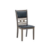 Black PU Dining Chairs – Set of 2 – single dining chair