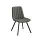 Modern Extendable Chanel Marble-Look Dining Table with 6 Chairs – Multiple Chair Options – single dining chair