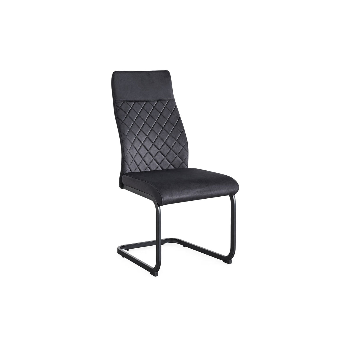 Modern Extendable Grey Marble-Look Dining Table with 6 Chairs – Multiple Chair Options – single dining chair