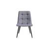 Grey Fabric Dining Chairs – Set of 4 – single dining chair