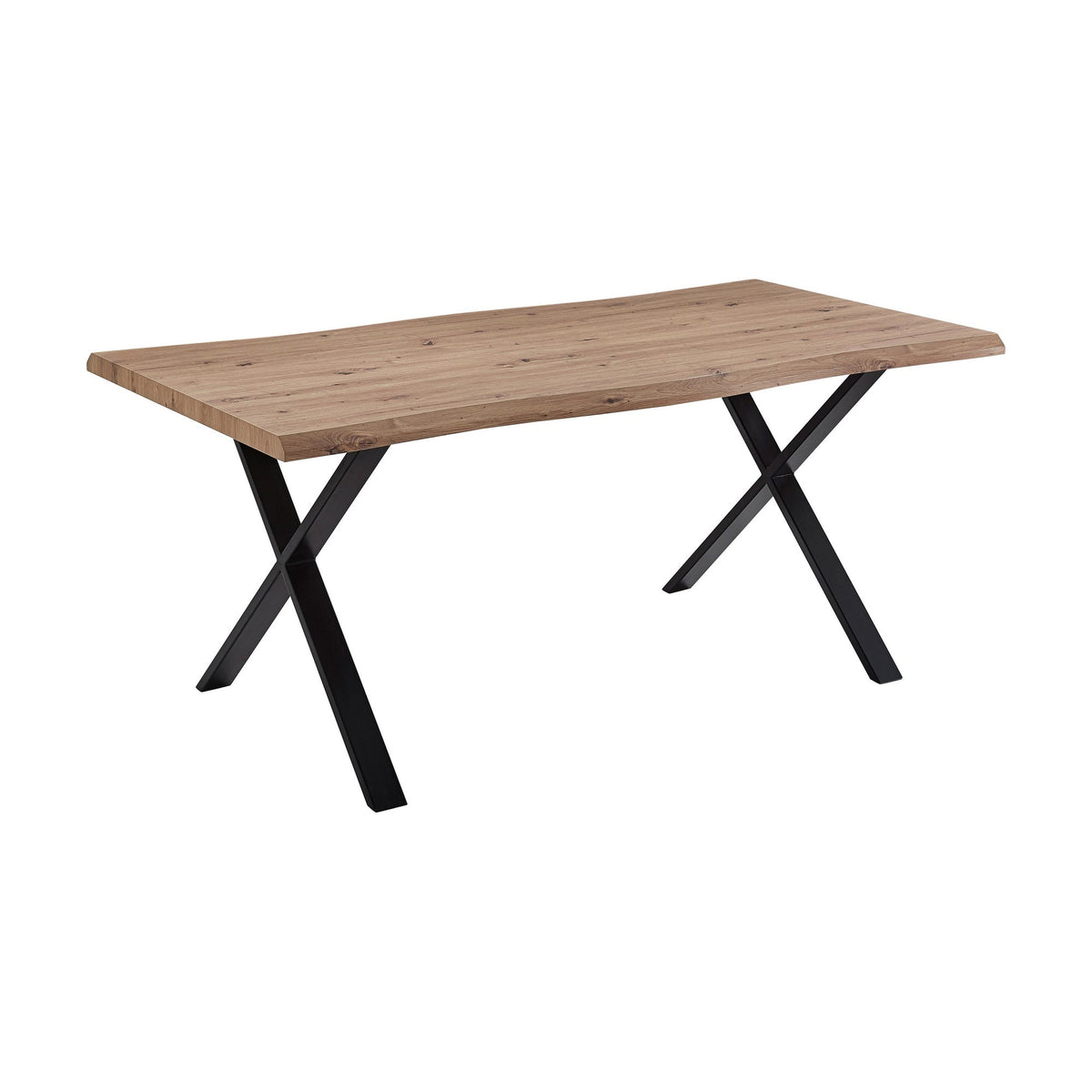 Modern Live-Edge Wood Dining Table with 6 Chairs – Multiple Chair Options – dining table