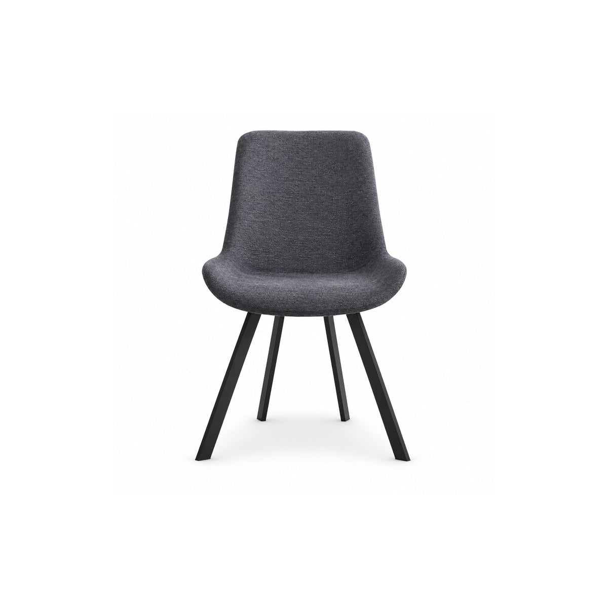Grey Fabric Dining Chairs – Set of 6 – single dining chair