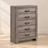 Charlotte Collection Driftwood Grey Bedroom Chest