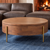 Alba Storage Coffee Table Brown