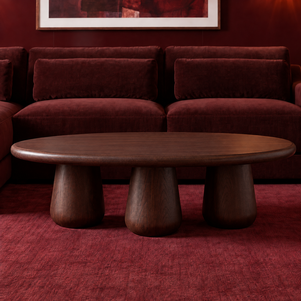Rhone Coffee Table Dark Brown