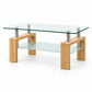IF 2062 — coffee table only on white background