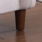 Modern Light Beige Performance Fabric 3-Piece Sofa, Loveseat & Chair Set