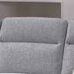 Modern Light Grey 3-Seater Sofa