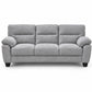 Modern Light Grey Performance Fabric 3-Piece Sofa, Loveseat & Chair Set — sofa clean product