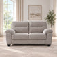 Plush Pillow-Arm Performance Fabric Loveseat — loveseat lifestyle