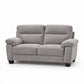 Plush Pillow-Arm Performance Fabric Loveseat — loveseat clean product