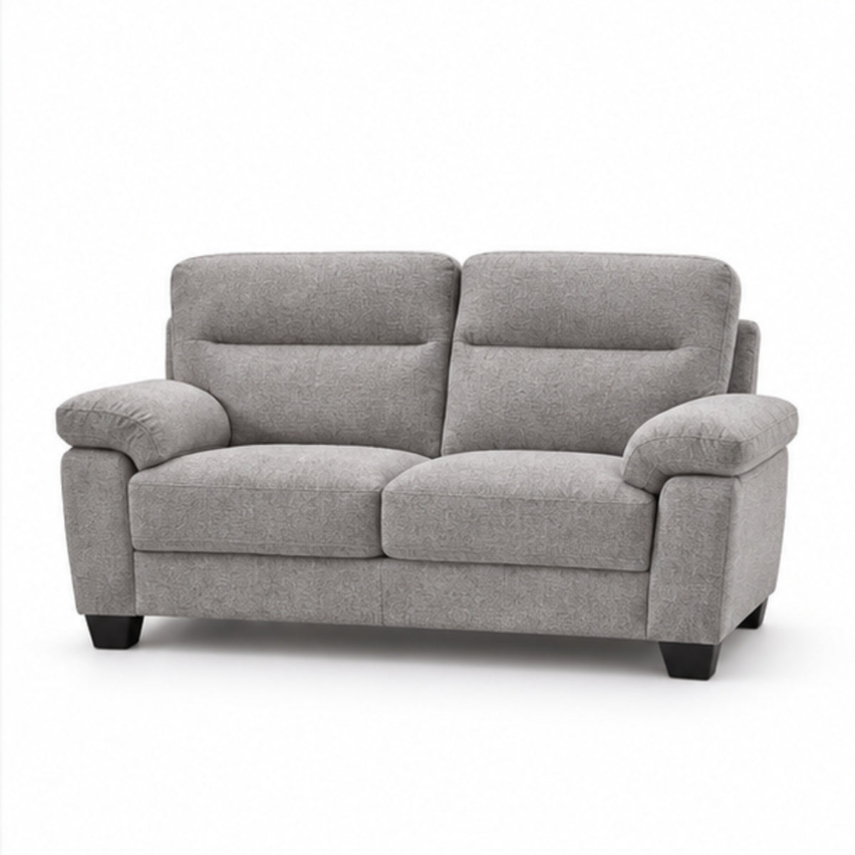 Plush Pillow-Arm Performance Fabric Loveseat — loveseat clean product