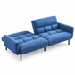 Modern Memory-Foam Split-Back Sofa Bed with Removable Arms — IF-8040 IFDC feature or fabric detail