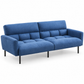 Modern Memory-Foam Split-Back Sofa Bed with Removable Arms — IF-8040 clean white product image