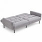 Modern Memory-Foam Split-Back Sofa Bed with Removable Arms — IF-8041 IFDC feature or fabric detail