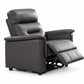 Deep-Cushion Leather-Match Power Recliner Chair with USB