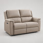Modern Power Reclining Loveseat with USB Charging — Stone PU clean product image