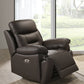 Modern Leather-Match Power Recliner Chair with USB & Hidden Cupholders – product image 1