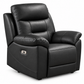 Modern Leather-Match Power Recliner Chair with USB & Hidden Cupholders
