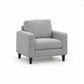 Contemporary Soft-Touch Fabric Chair — chair clean product