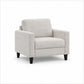 Contemporary Soft-Touch Fabric Chair — chair clean product