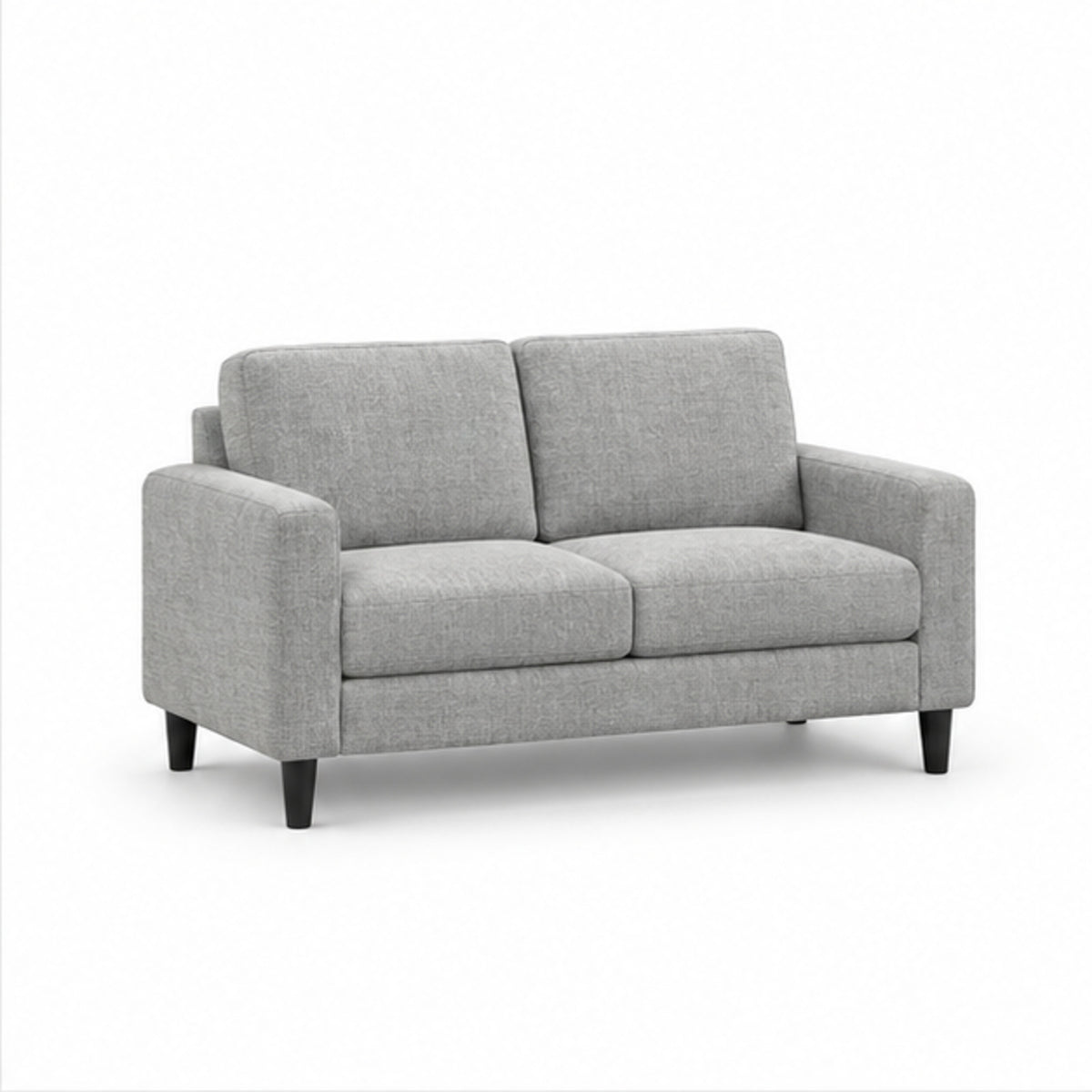 Contemporary Soft-Touch Fabric Loveseat — loveseat clean product