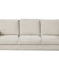 Contemporary Soft-Touch Fabric 3-Seater Sofa – Fabric and seat cushion detail (IF-8251-S)