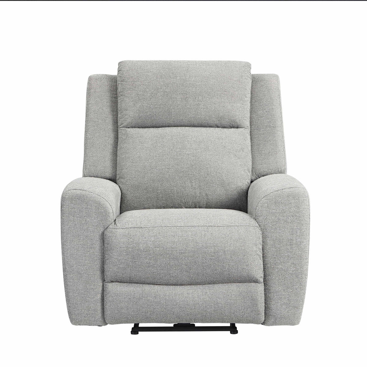Soft Grey Fabric Power Recliner Chair with USB Charging – product image 6