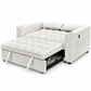 Grey Fabric Convertible Sofa Bed — IF-9028 IFDC feature or fabric detail