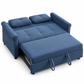 Modern Tufted Sofa Bed with USB-C Charging & Side Storage – 64 or 70 Inch — IF-9048 IFDC feature or fabric detail