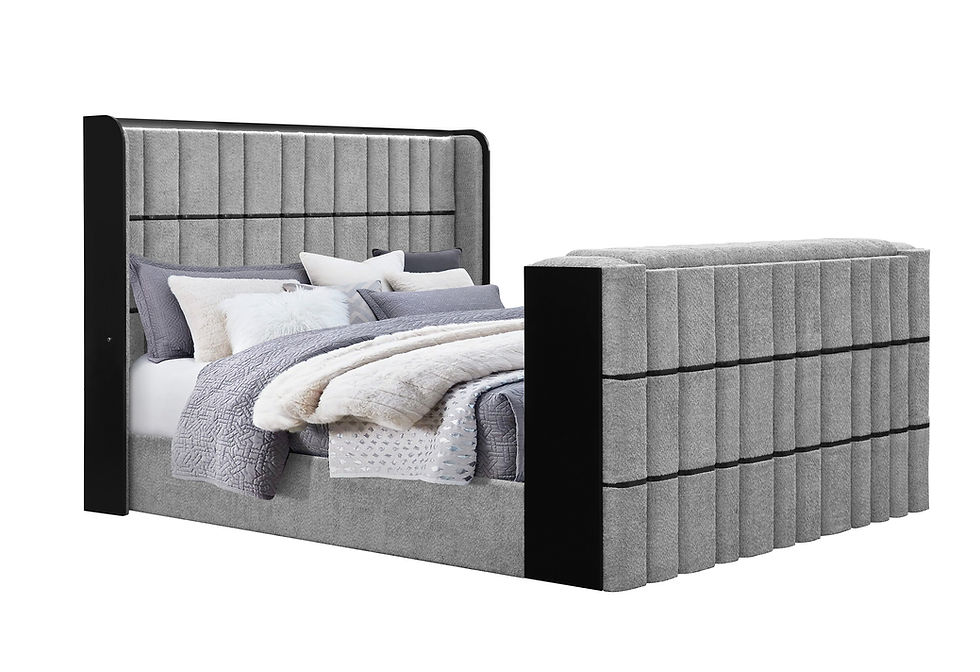 Isabella Grey Bedroom Set – gallery image 6