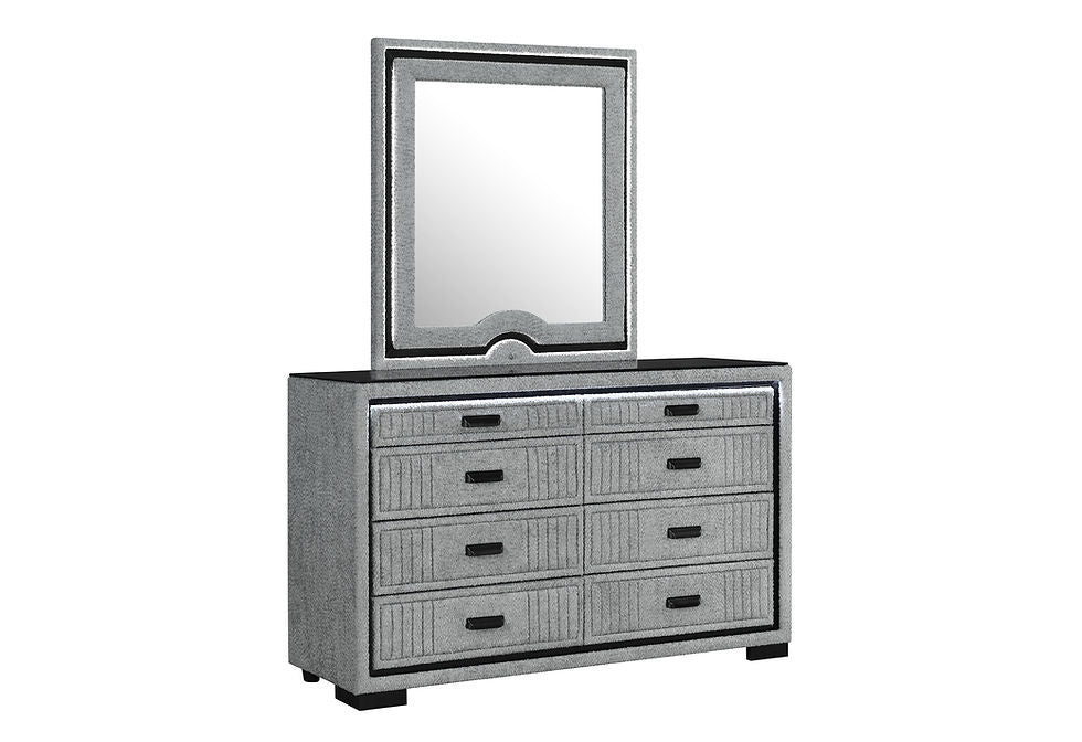 Isabella Grey Bedroom Set – gallery image 9