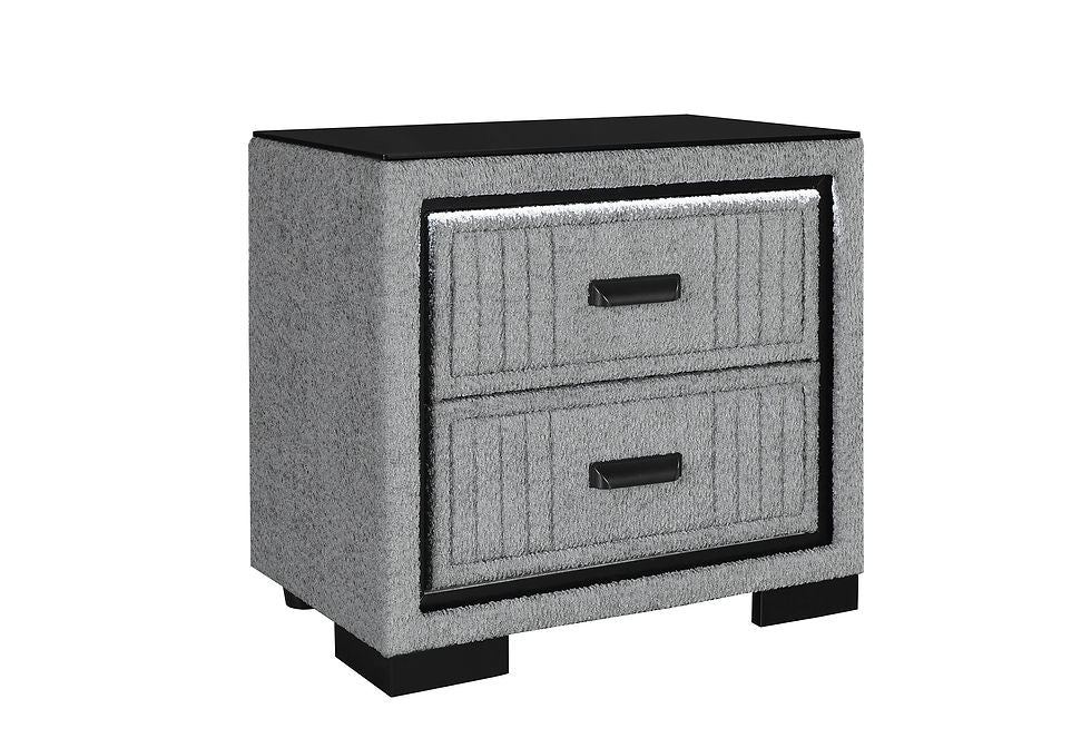 Isabella Grey Bedroom Set – gallery image 11
