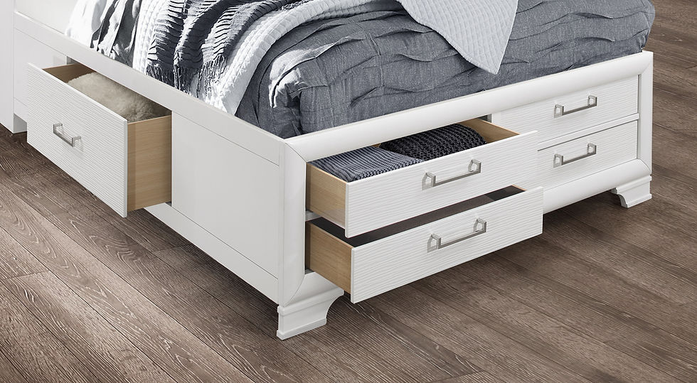 Jordyn White Bedroom Set – gallery image 3