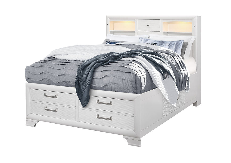 Jordyn White Bedroom Set – gallery image 7