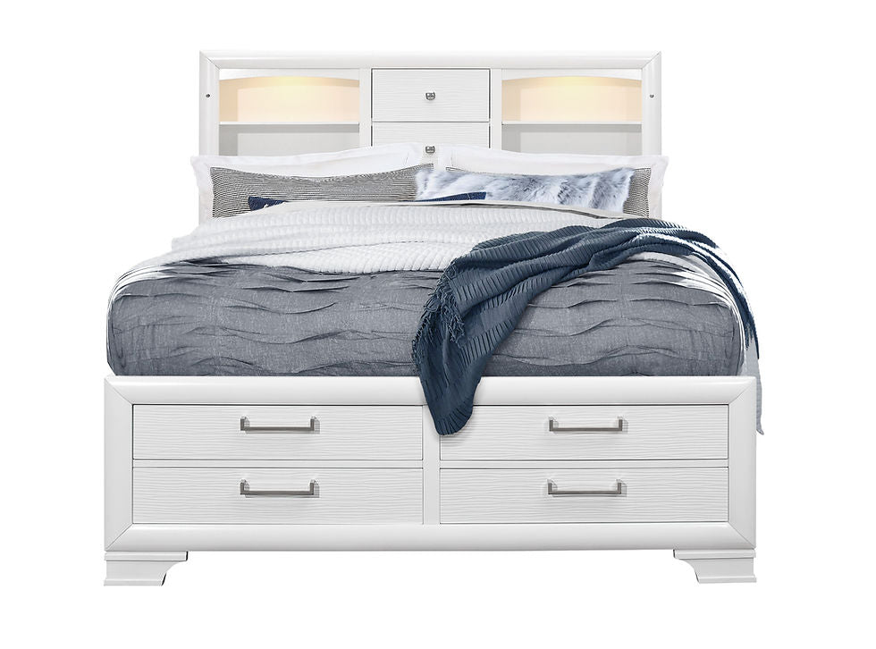 Jordyn White Bedroom Set – gallery image 6