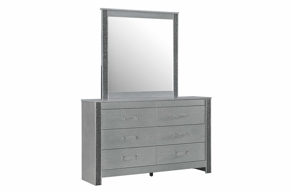 Logan Silver Bedroom Set – gallery image 8