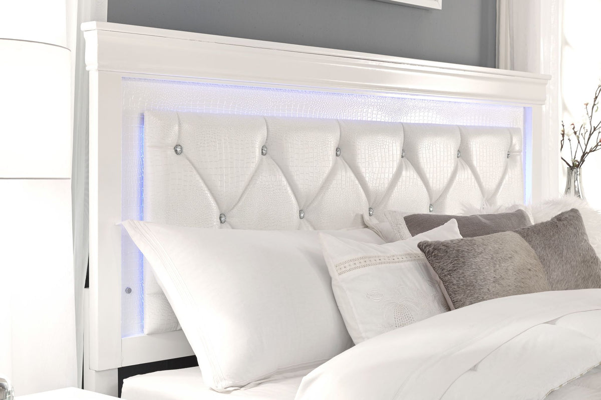 Pompei White and Grey Bedroom Set – gallery image 3