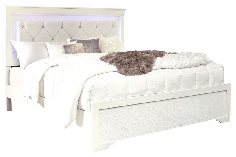 Pompei White and Grey Bedroom Set – gallery image 4