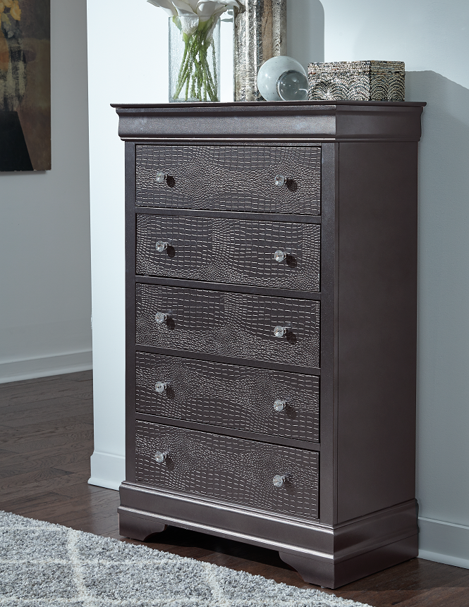 Pompei White and Grey Bedroom Set – gallery image 12