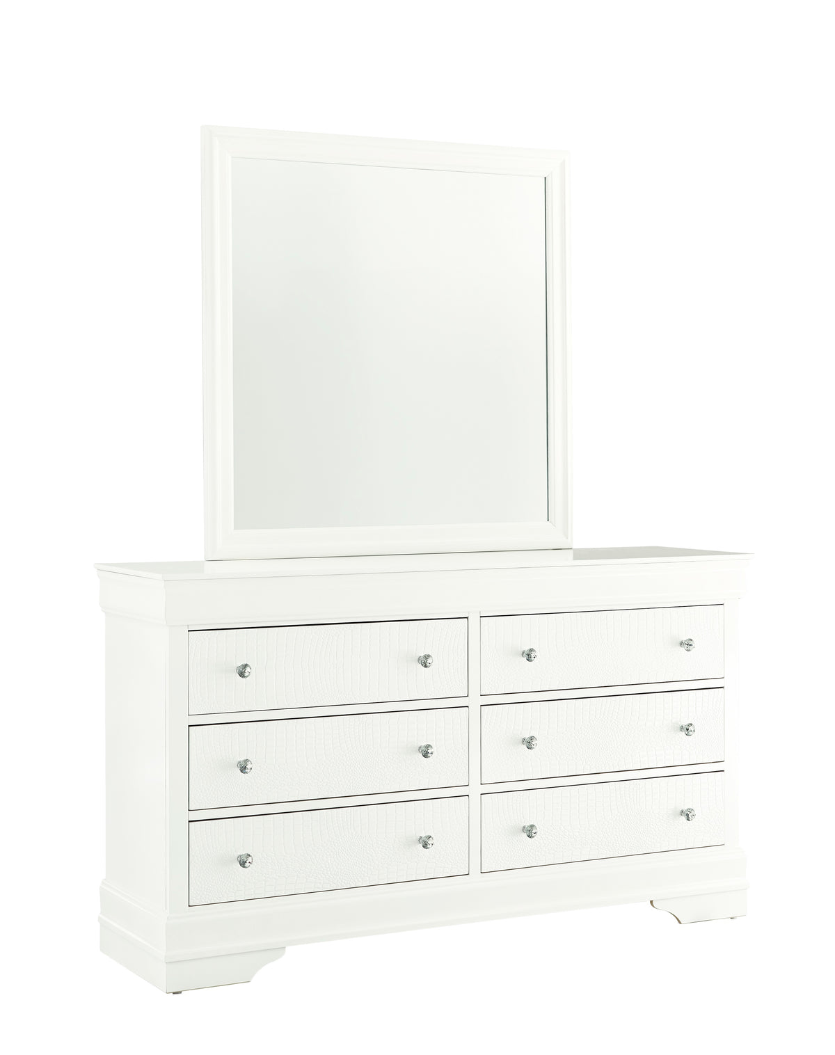 Pompei White and Grey Bedroom Set – gallery image 5