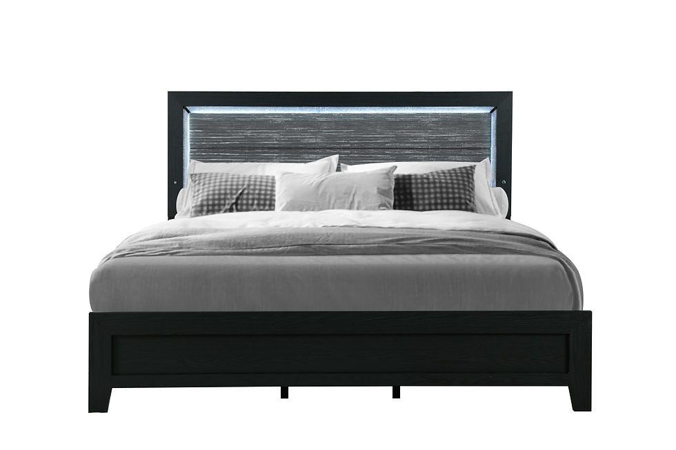 Reid Black Bedroom Set – gallery image 3