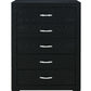 Reid Black Bedroom Set – gallery image 7