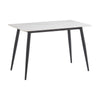Modern Snow White Sintered Stone Dining Table – dining table