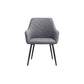 Modern White Marble-Look Sintered Stone Dining Table with 6 Chairs – Multiple Chair Options – single dining chair